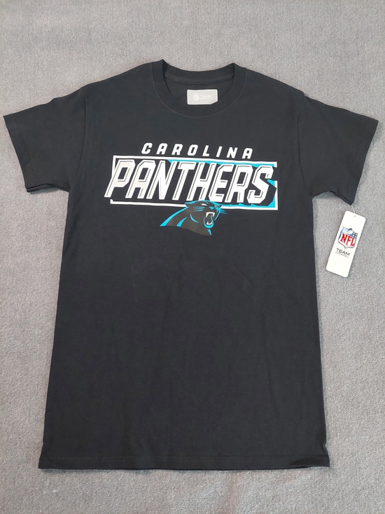 NFL Other - NWT NFL Team Apparel Carolina Panthers Black Graphic T Shirt Mens Size Small